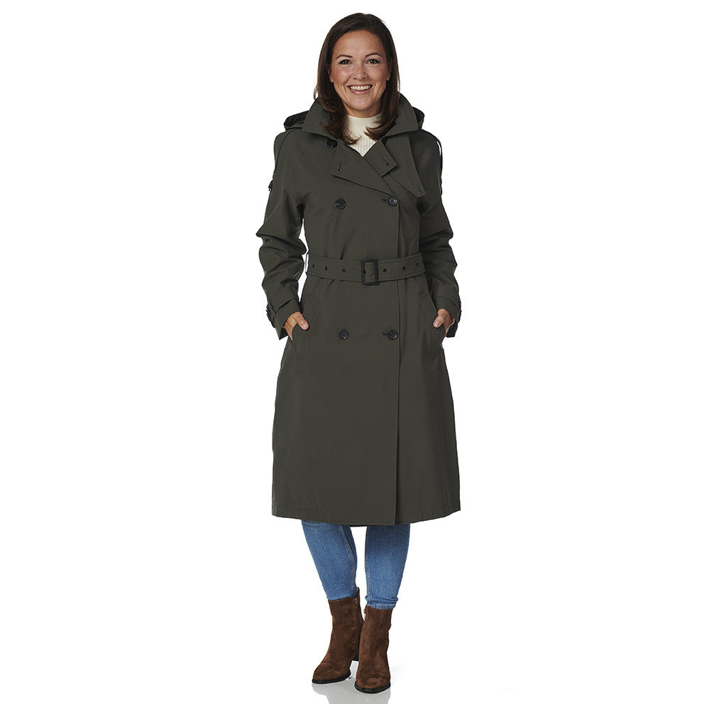 Happy Rainy Days Trenchcoat Lang Rits Dames Brooklyn Chalk | – Hip in de Regen Happy Rainy Days Trenchcoat Lang Rits Dames Brooklyn Chalk | – Hip in de Regen