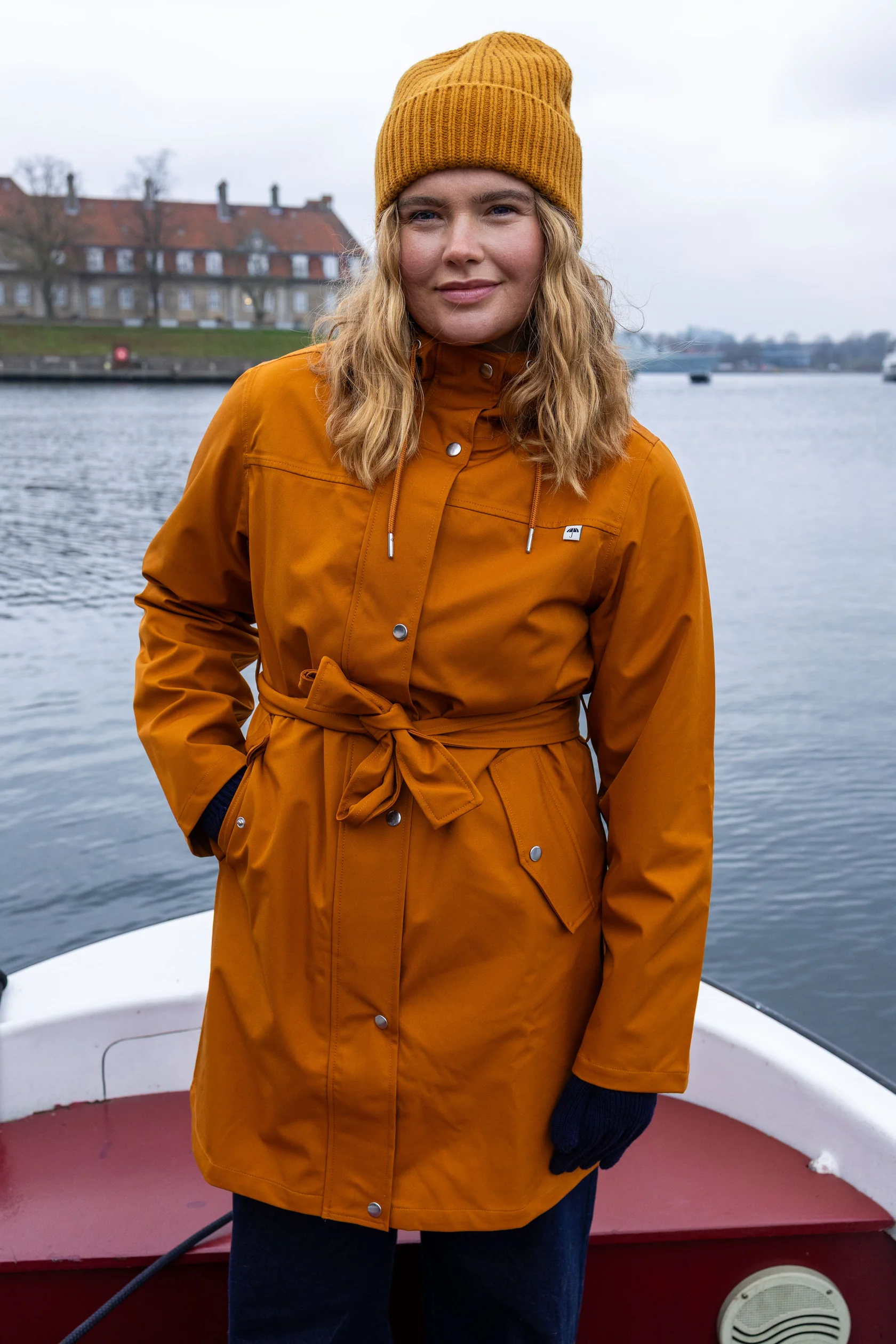 Danefae Regenjas Dames Danerainlover Oker