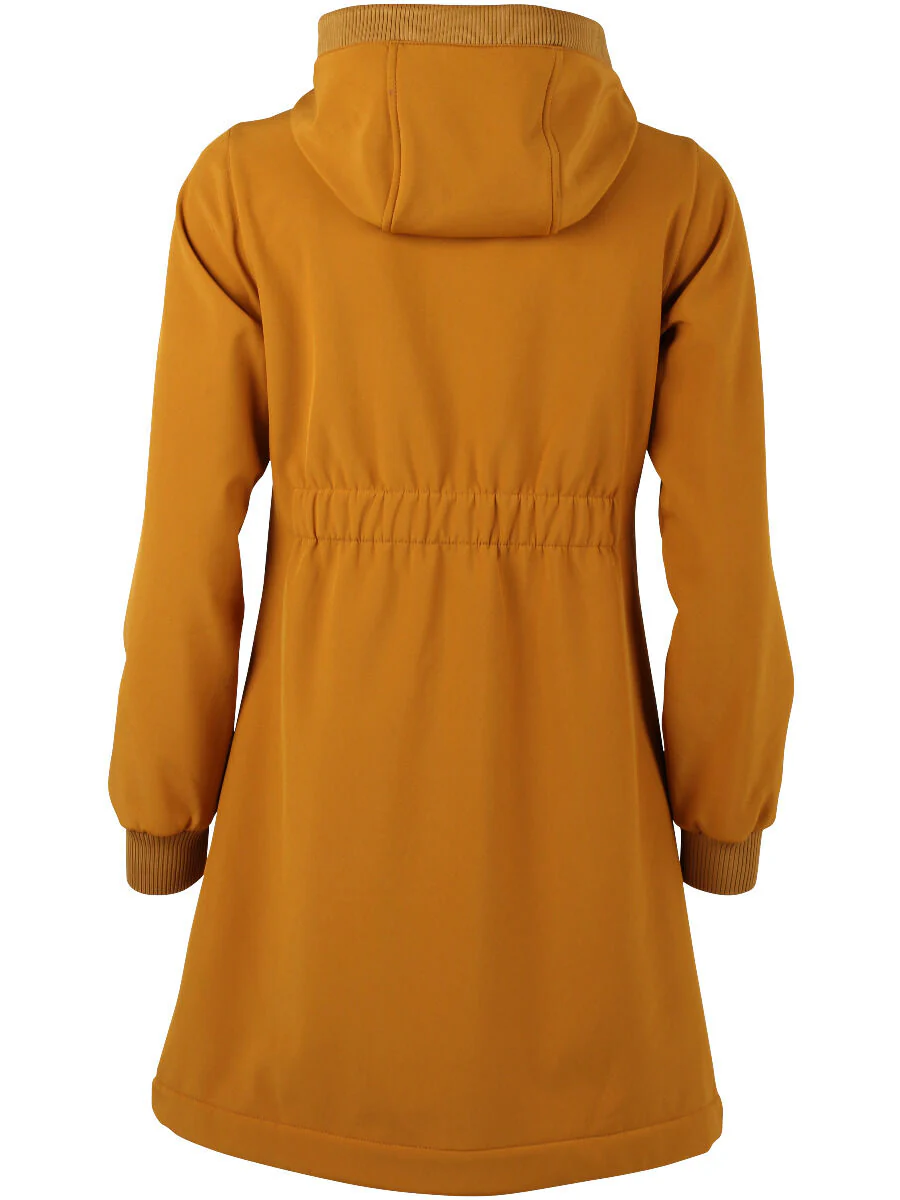 Danefae Softshell Regenjas Danejane Dames Mustard