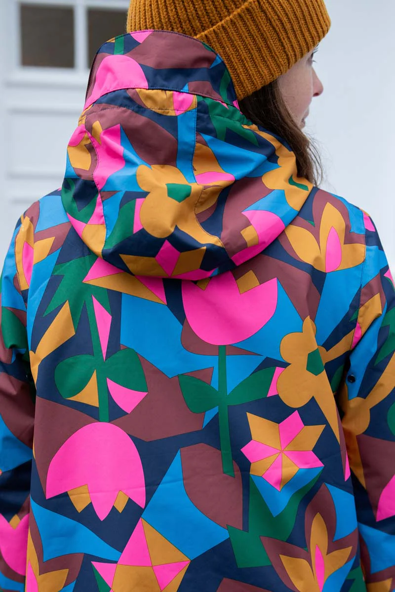 Danefae Edith Raincoat Ladies Yellow Dot