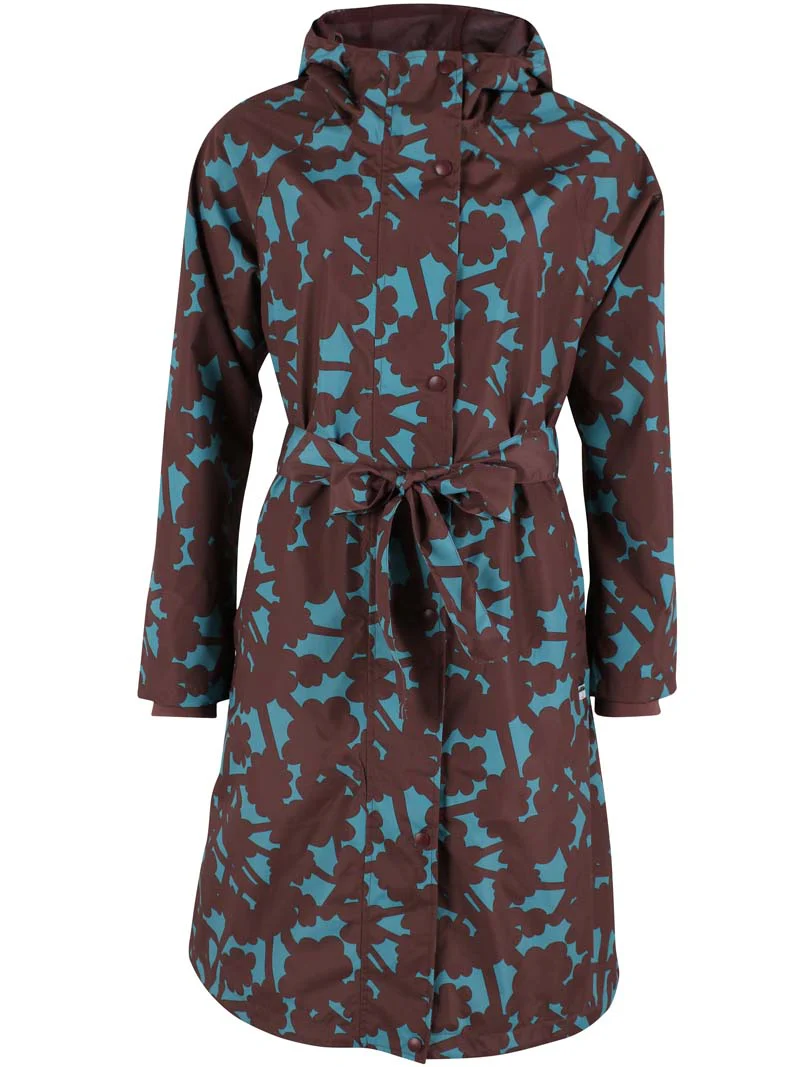 Danefae Raincoat Women Elisabeth Walkabout Print