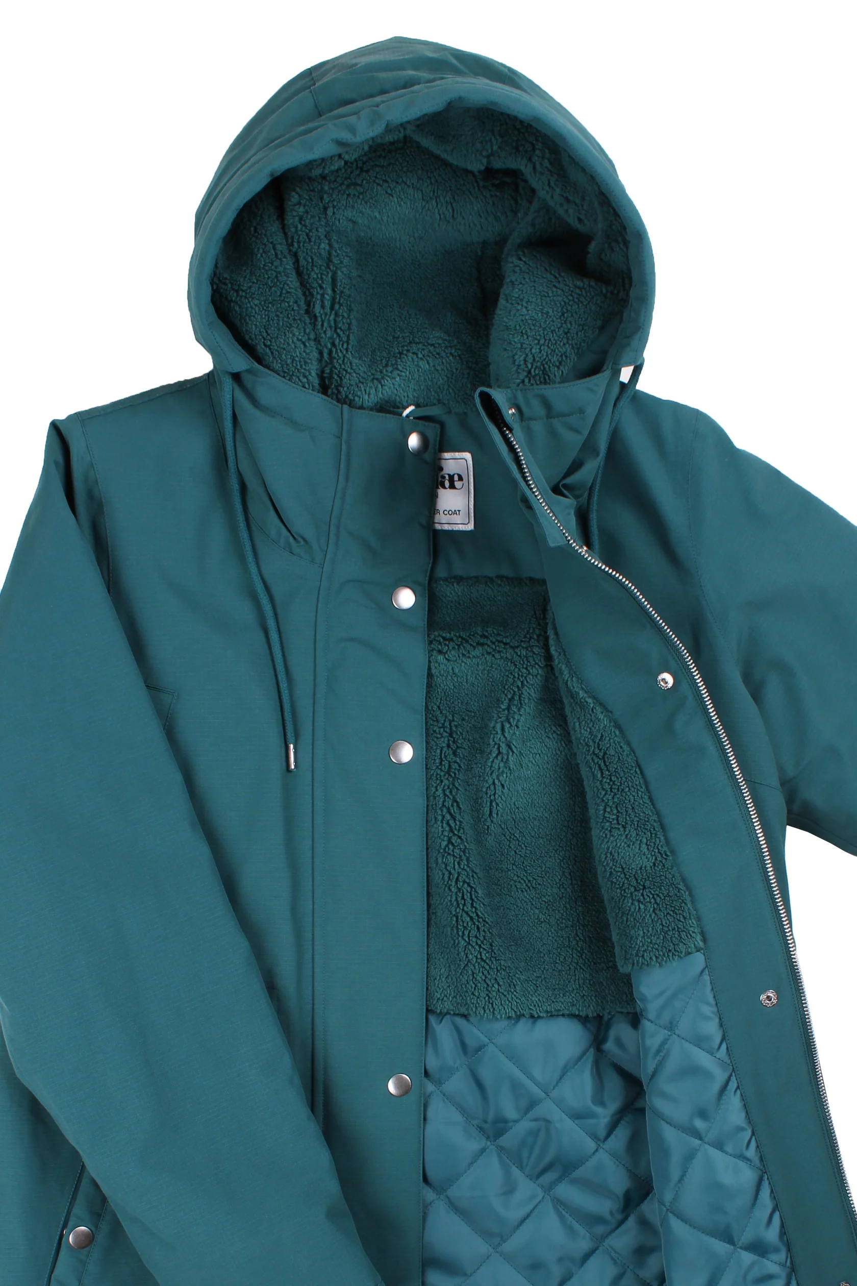 Danefae Winter Regenparka Dames Danenora Dark Slate