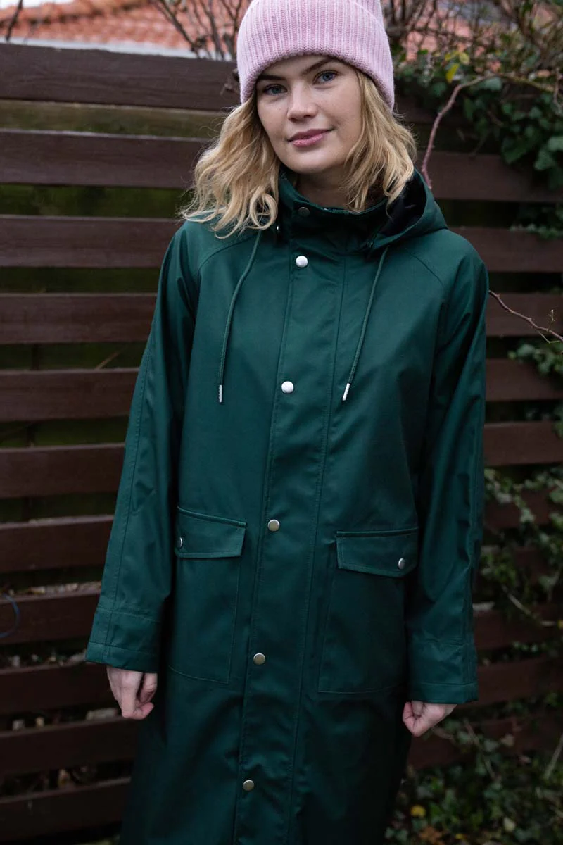 Danefae Raincoat Women Danegarden Navy