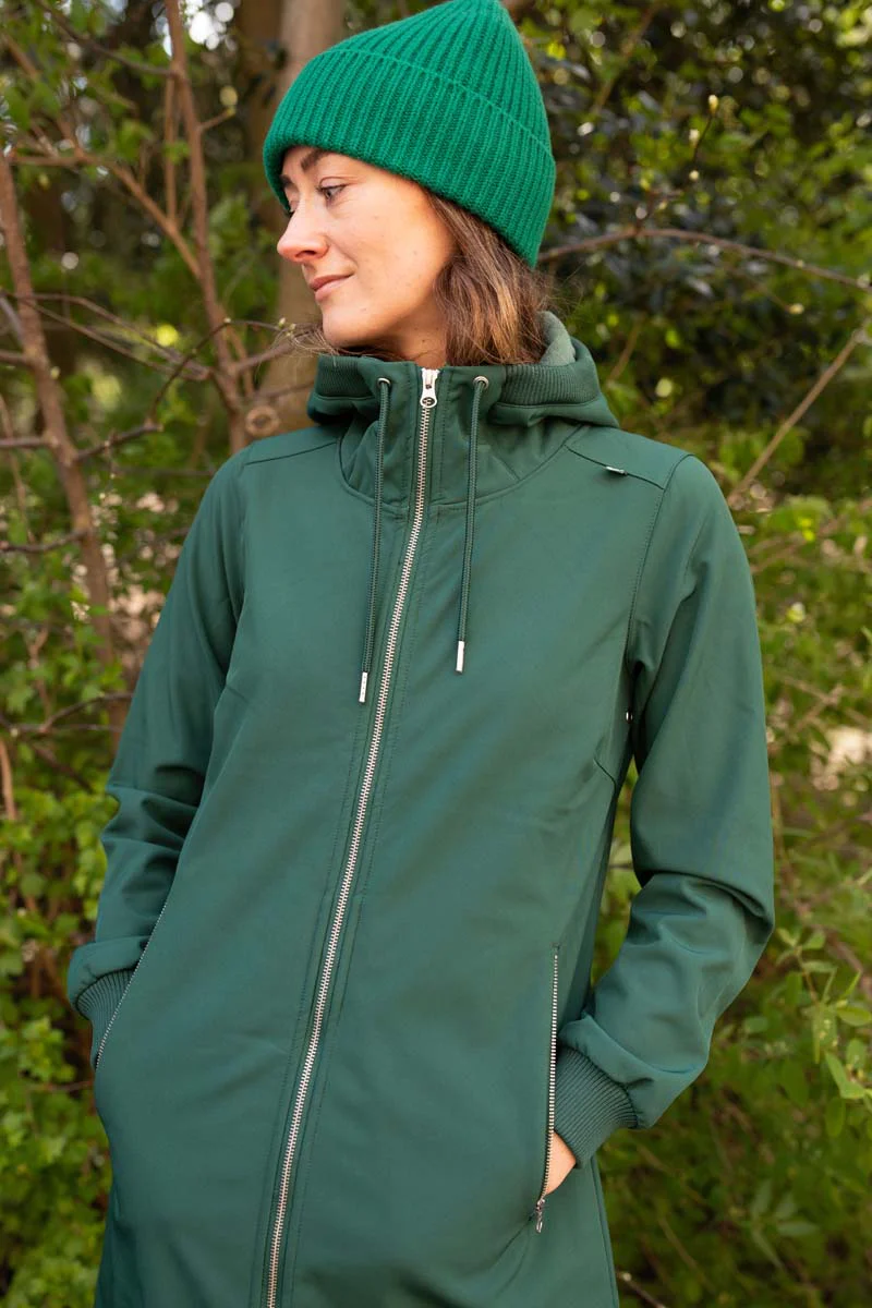 Danefae Softshell Regenjas Danejane Dark Khaki