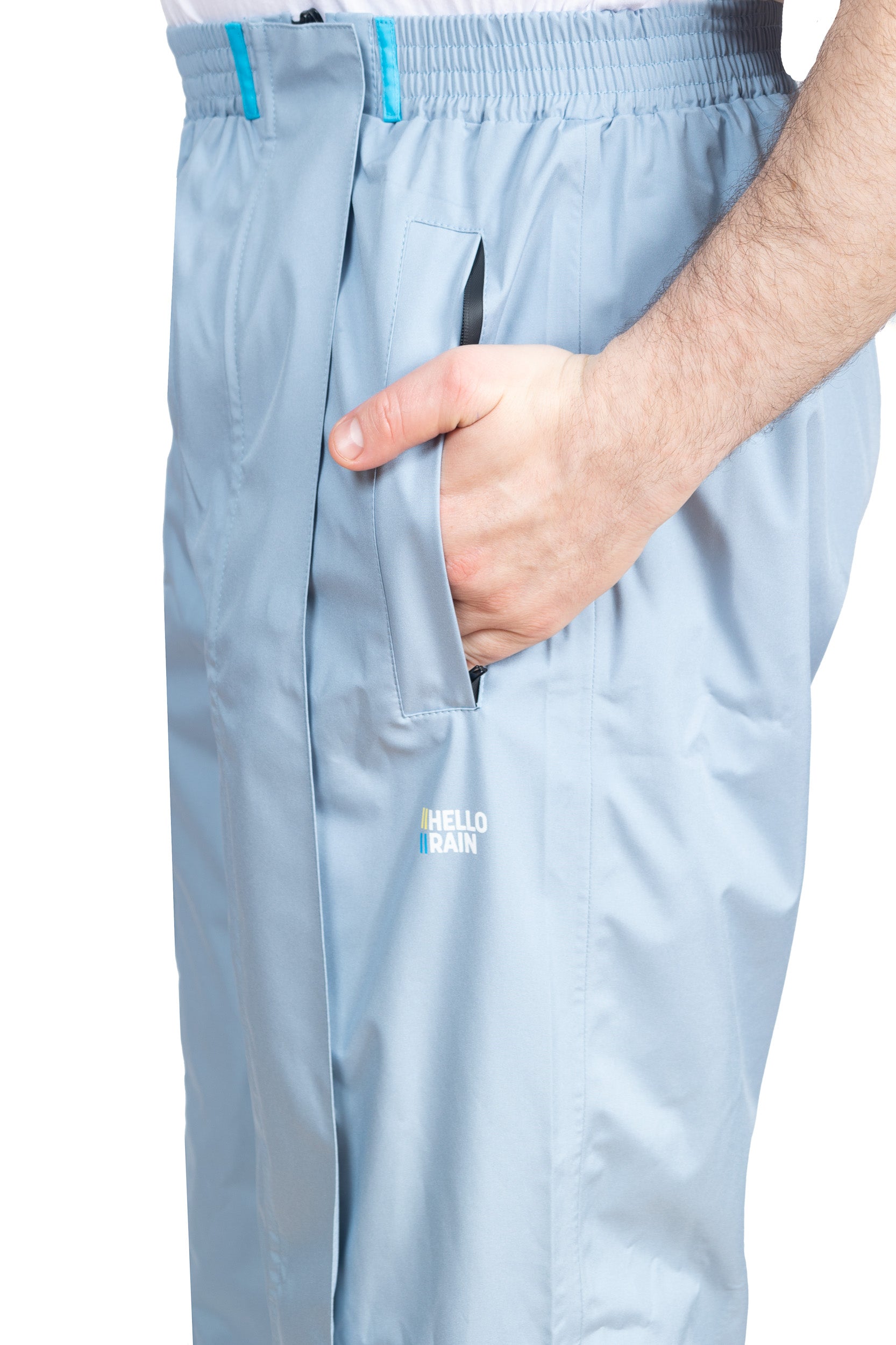 Hello Rain Premium regenbroek - Pearl Blue