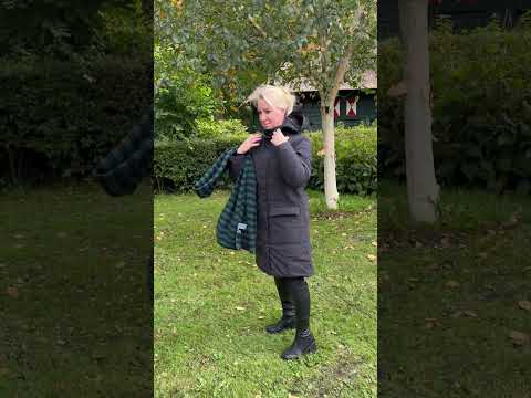 Video laden: Happy Rainy Days Winter-Regenmantel Aspen Dunkelbraun