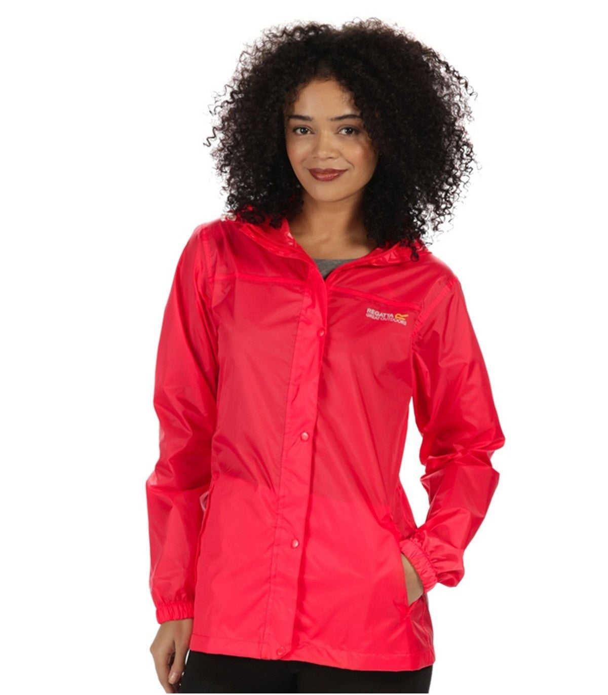 Regenjas Pack-It Jacket Regatta Coral Blush – Hip in de Regen