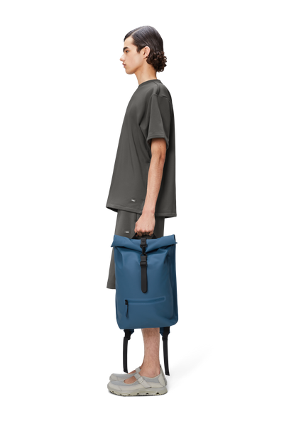 RAINS Rolltop Rucksack W3 Pulse