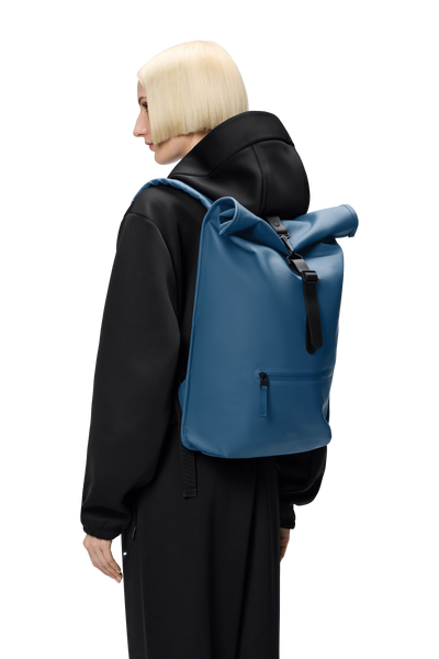 RAINS Rolltop Rucksack W3 Pulse