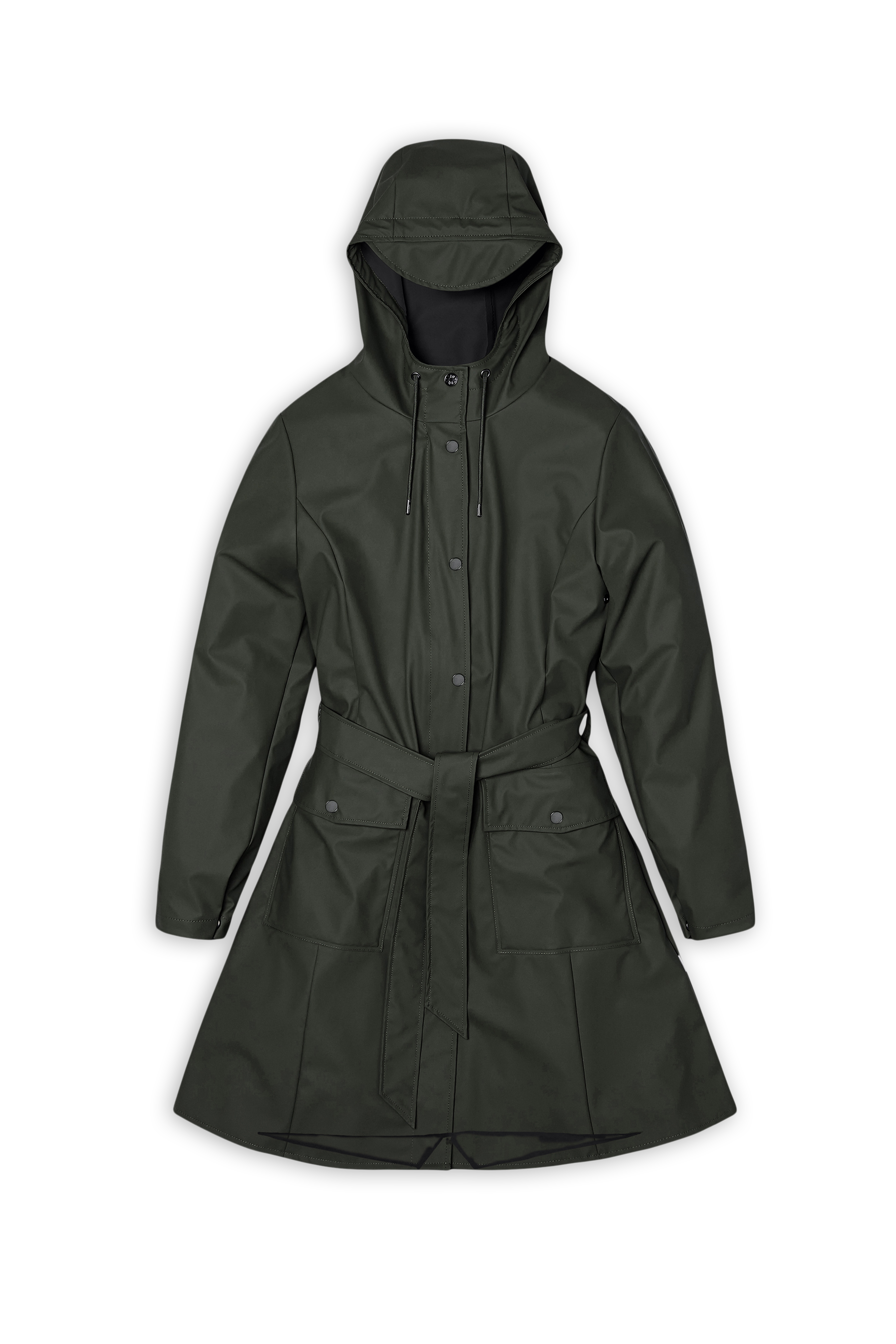 RAINS Curve W Jacket Green