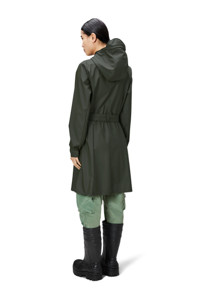 RAINS Curve W Jacke Grün