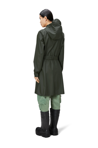 RAINS Curve W Jacket Green