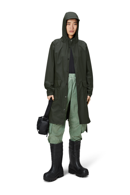 RAINS Curve W Jacket Green