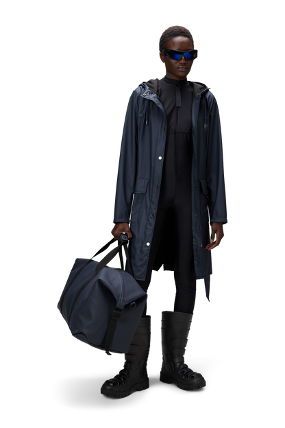 RAINS Curve W Jacke Marineblau