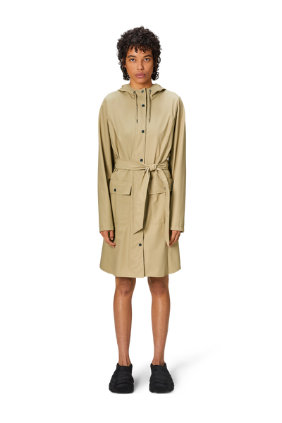 RAINS Curve W Jacke Sand