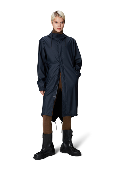 RAINS String W Parka W3 Schwarze Narbung