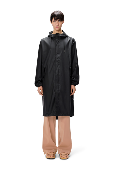 RAINS String W Parka W3 Schwarze Narbung