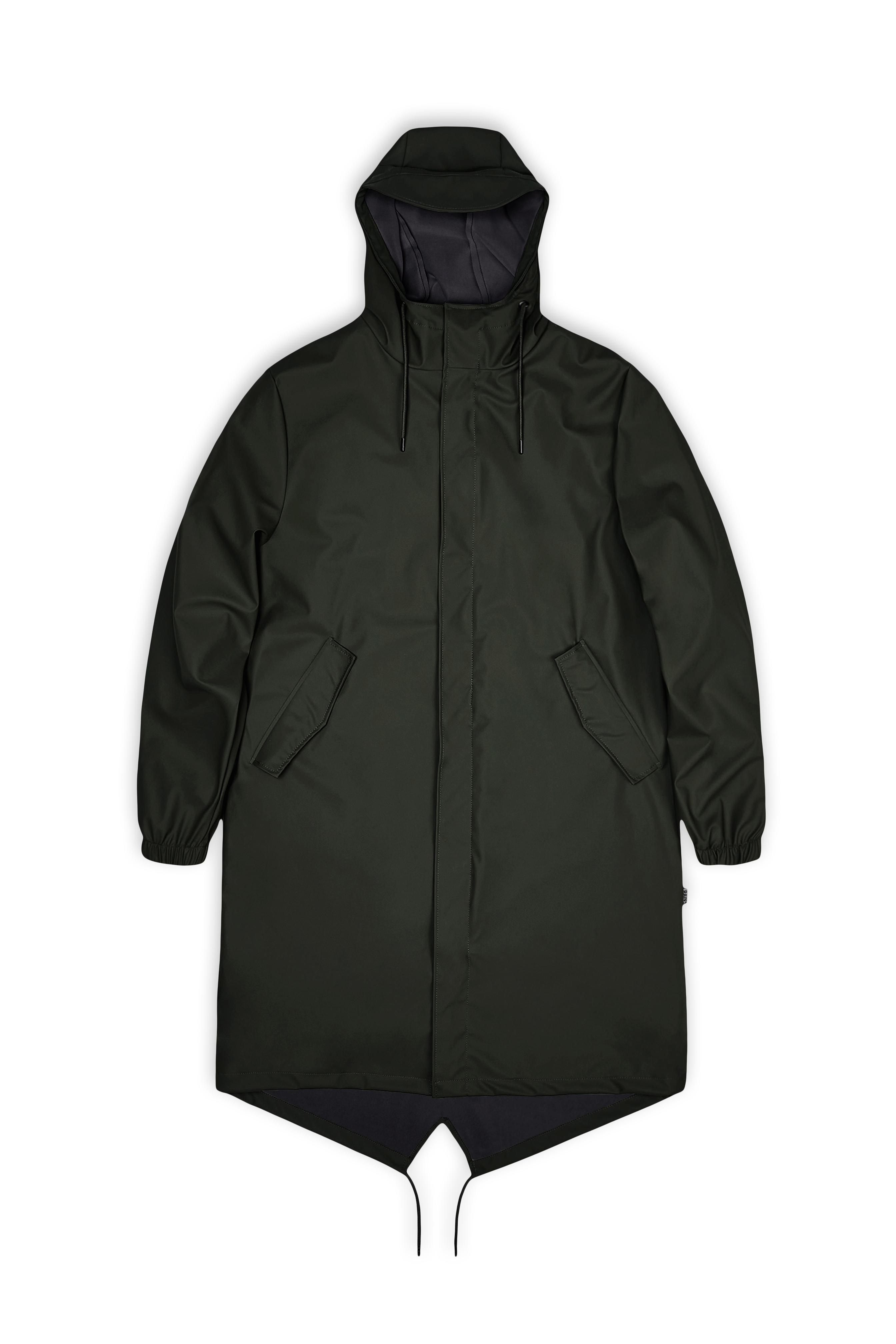 Rains Fishtail Parka Green