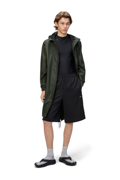 RAINS String W Parka W3 Schwarze Narbung