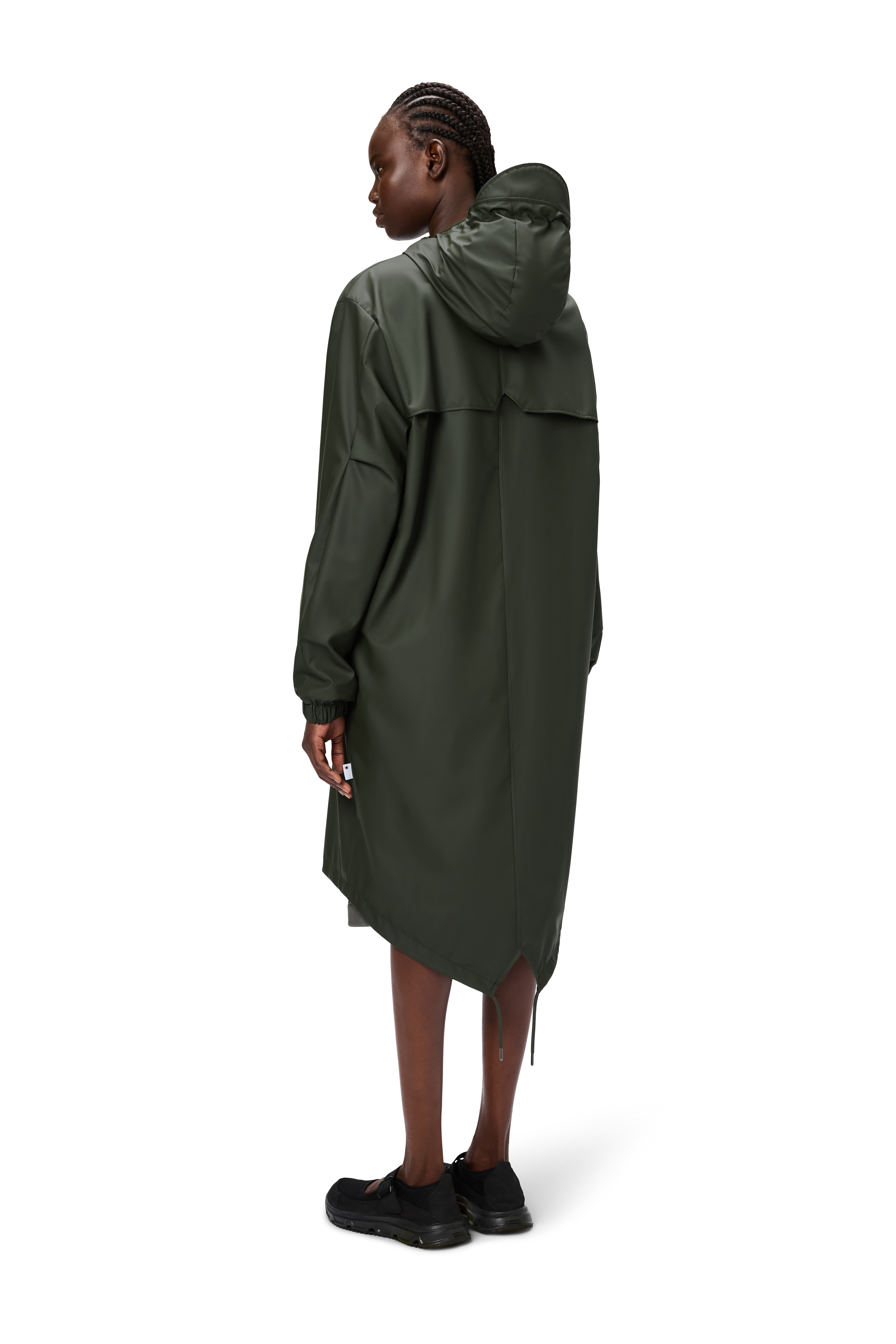 Rains Fishtail Parka Green