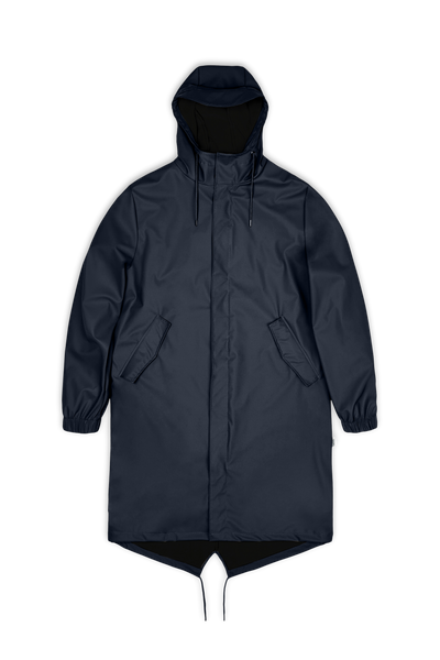RAINS String W Parka W3 Schwarze Narbung