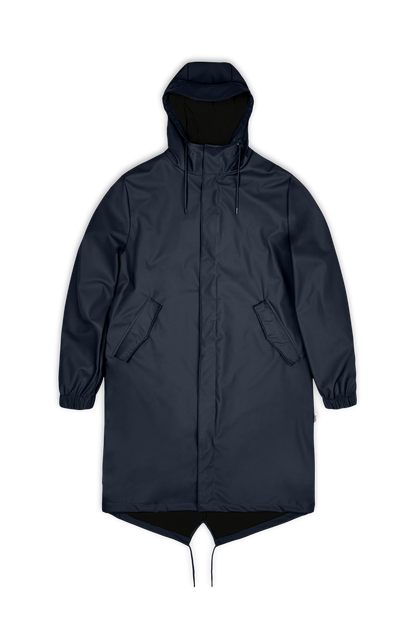 Rains Fishtail Parka Navy