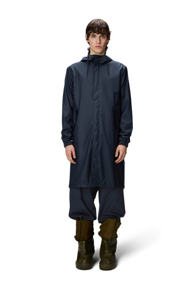 RAINS String W Parka W3 Schwarze Narbung