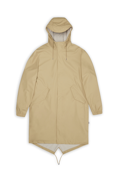 RAINS String W Parka W3 Schwarze Narbung