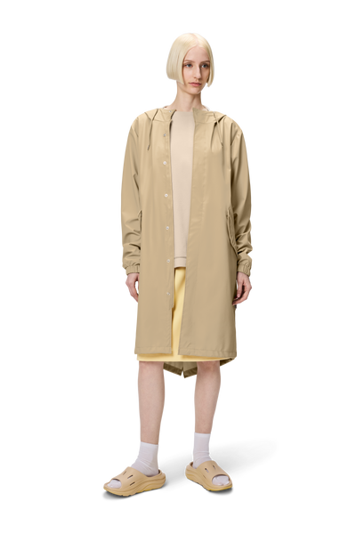 RAINS String W Parka W3 Schwarze Narbung