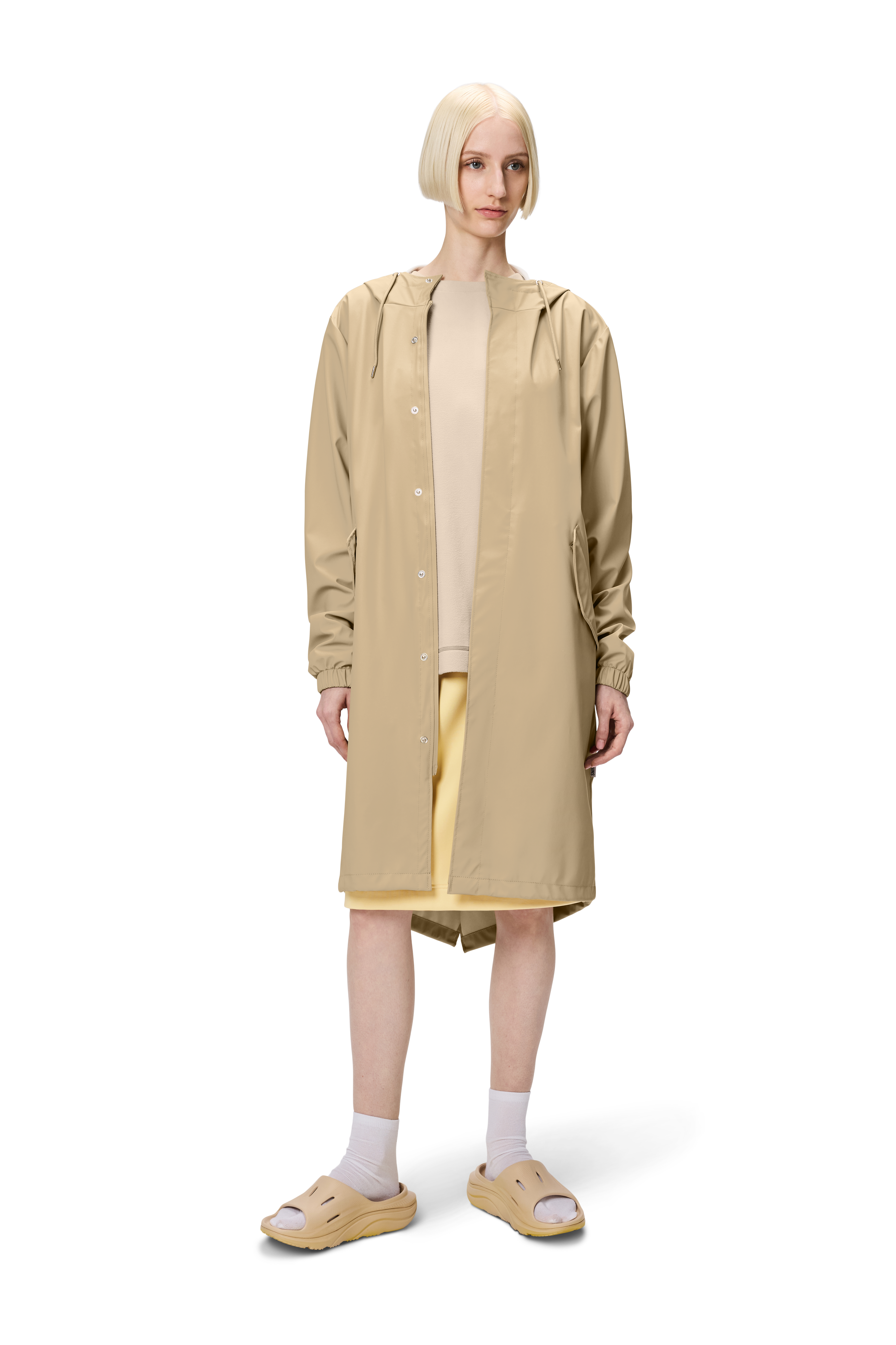 Rains Fishtail Parka Sand