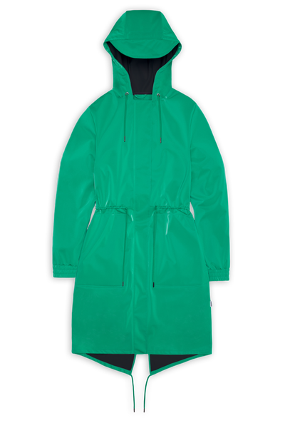 RAINS String W Parka W3 Schwarze Narbung