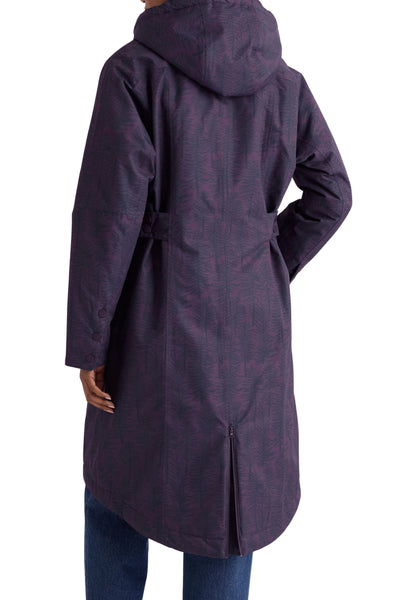 Seasalt Winter Parka Damen Janelle Birch Forest Loganberry