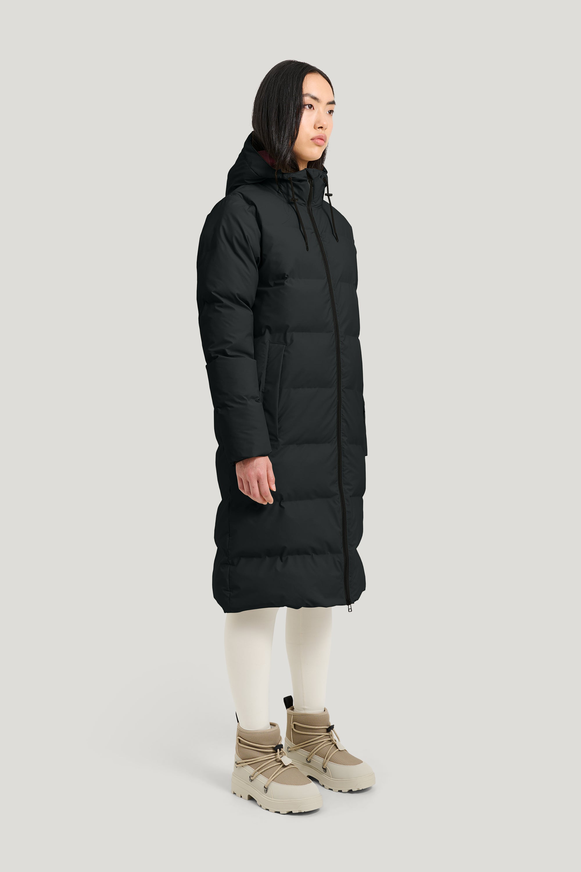 Tretorn Winterjas Ivy Puffer Zwart