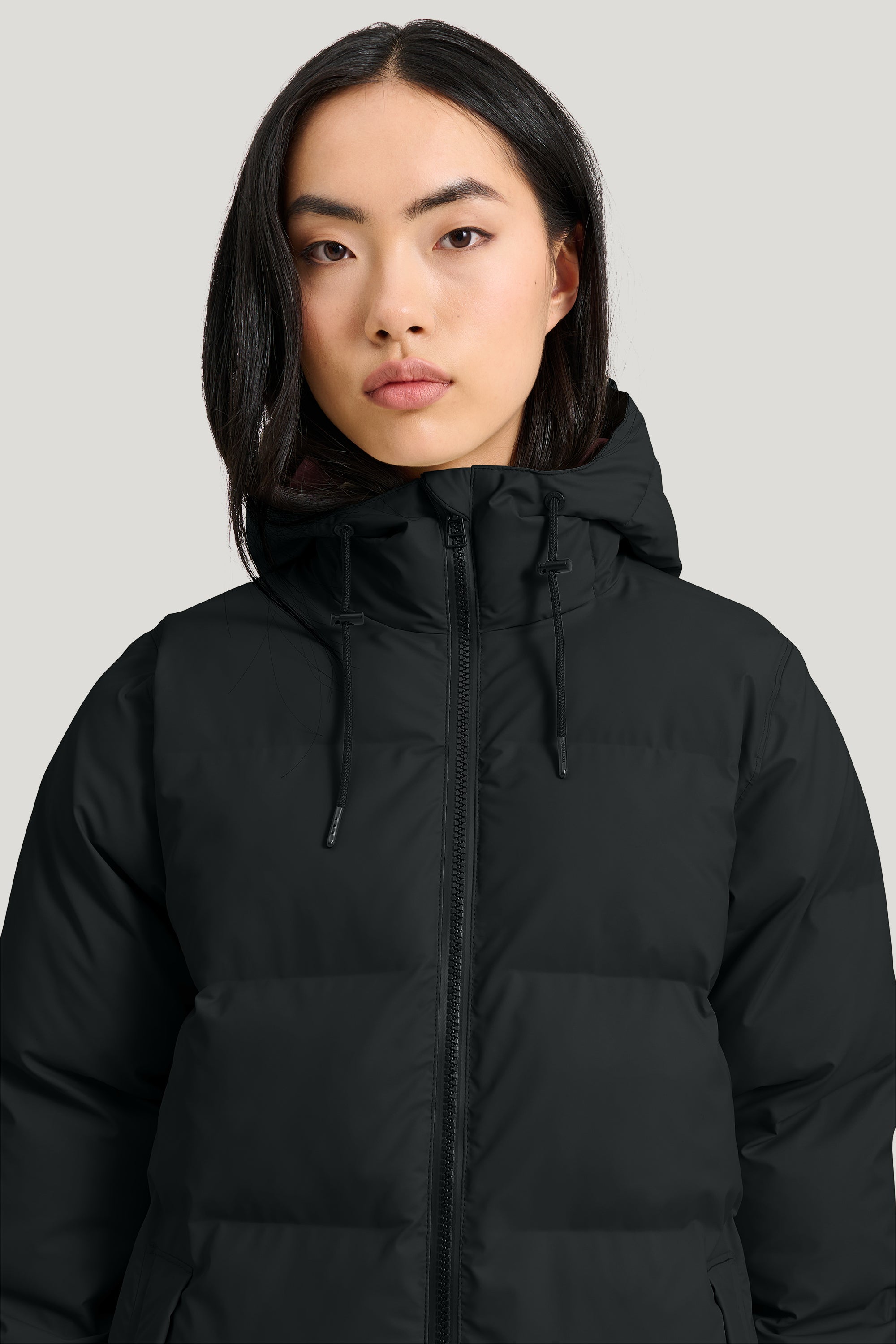 Tretorn Winterjas Ivy Puffer Zwart