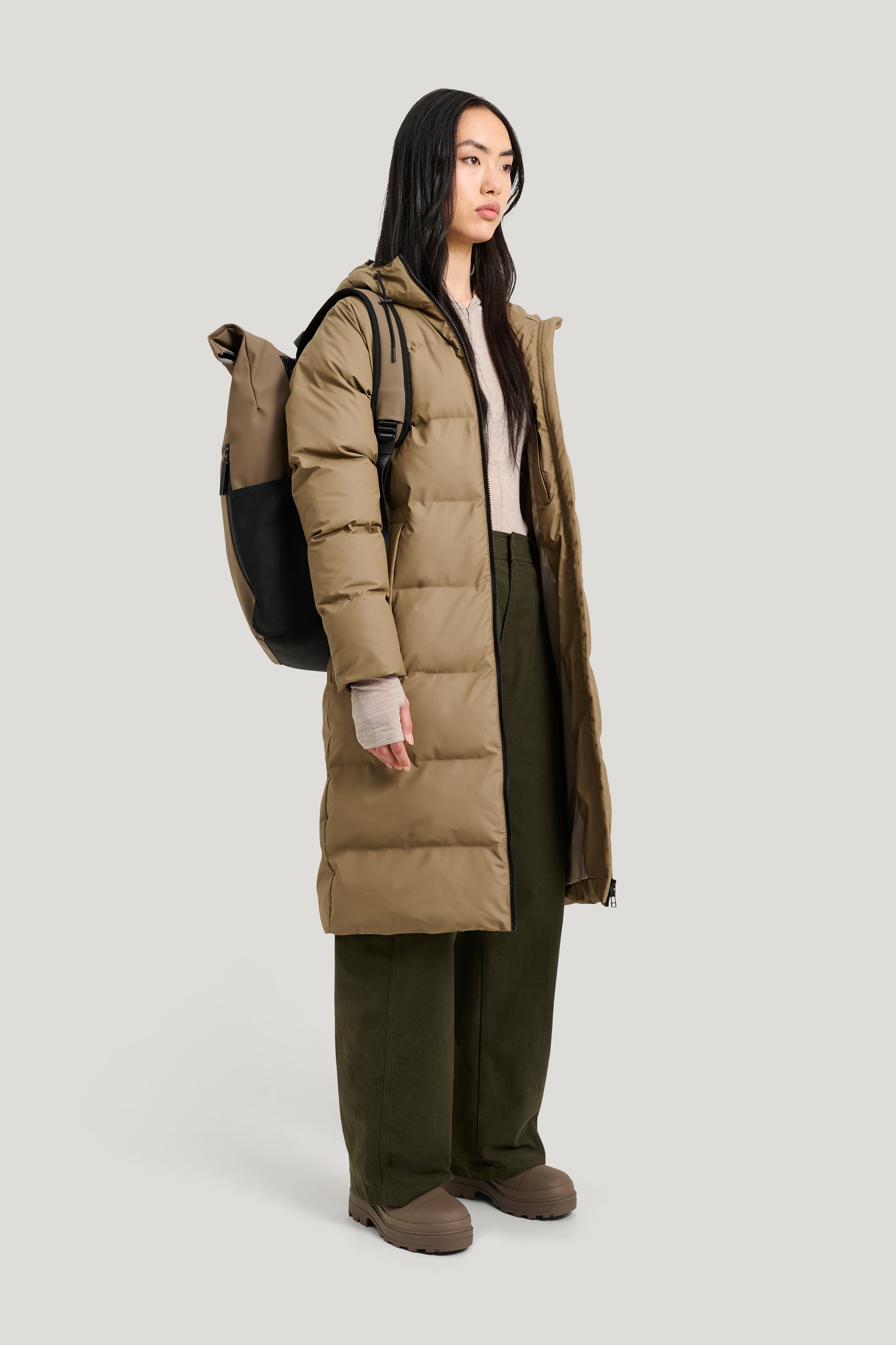 Tretorn Winterjacke Damen Lumi Schwarz