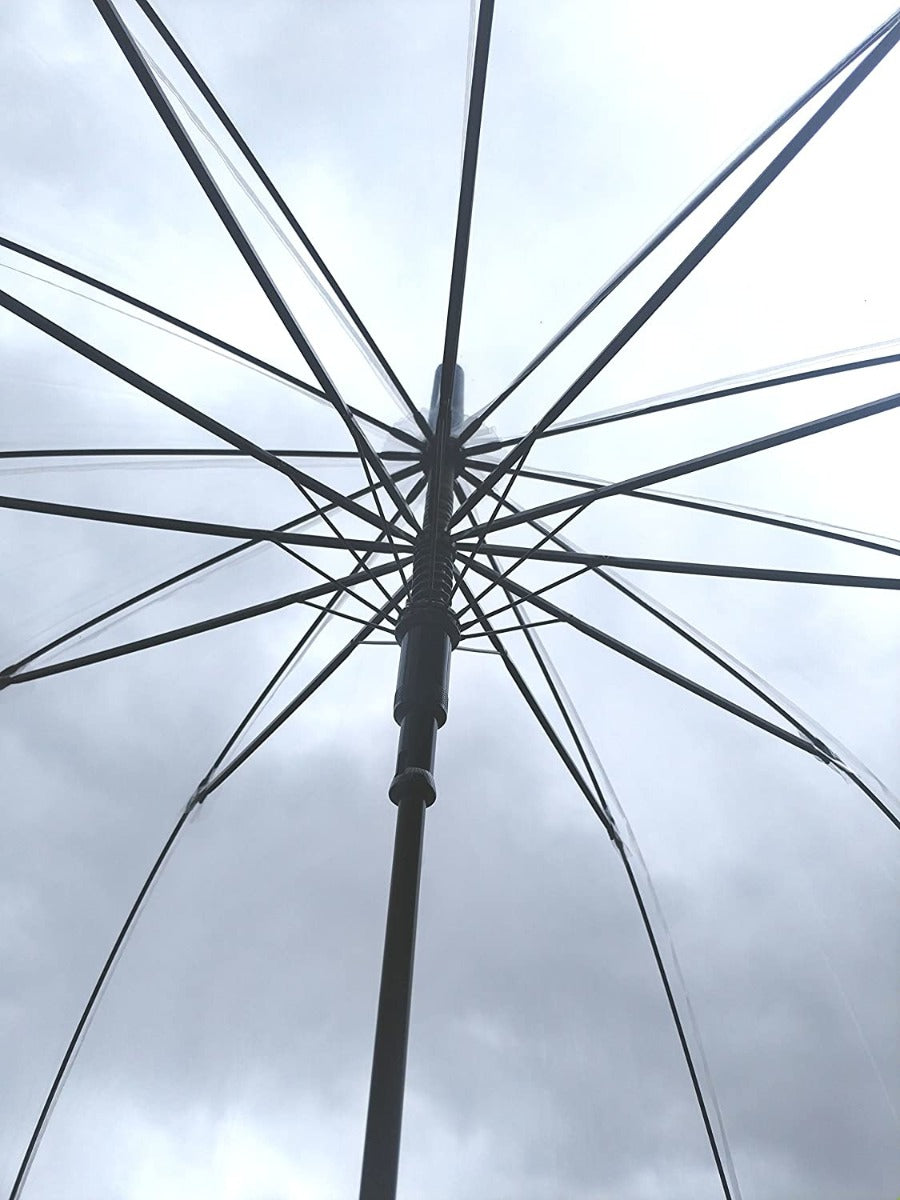 Transparent Umbrella -black