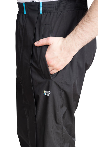 Hello Rain Premium Regenhose – Schwarz