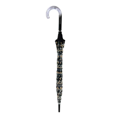 Regenschirm Leopard Transparent