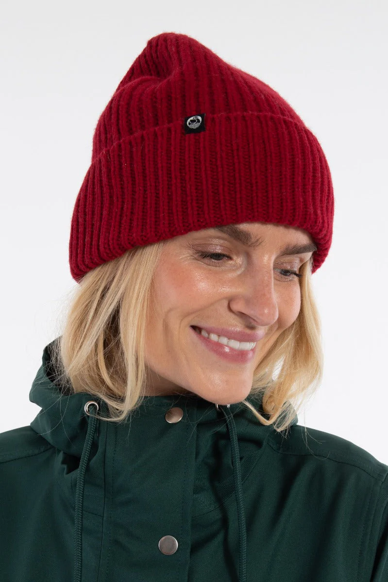 Beanie dark red
