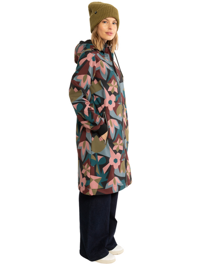 Danefae Softshell Regenmantel Danejane Damen Blau 