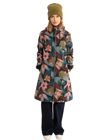 Danefae Softshell Regenmantel Danejane Damen Blau 