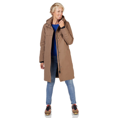 Happy Rainy Days Winterjacke Damen Boston Taupe