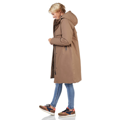 Happy Rainy Days Winterjacke Damen Boston Taupe