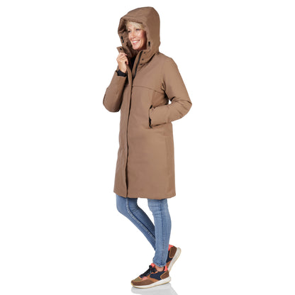 Happy Rainy Days Winterjacke Damen Boston Taupe