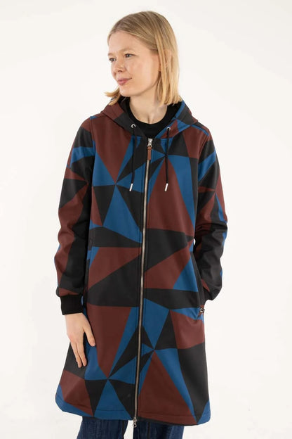 Danefae Danekarla Softshell Black Ocean TRIANGULATE