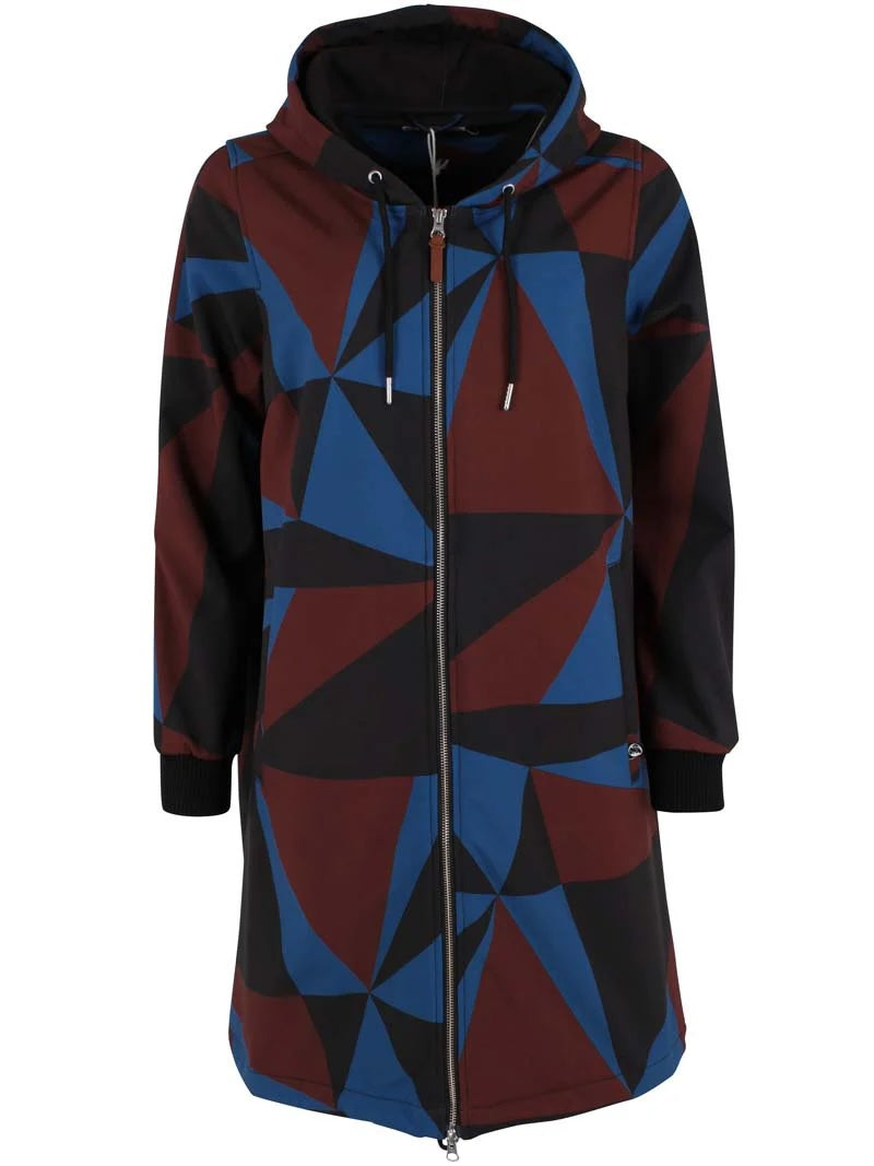 Danefae Danekarla Softshell Black Ocean TRIANGULATE