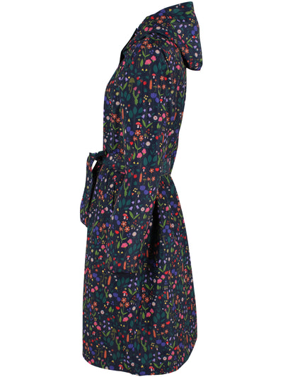 Danefae Regenjas Dames Elisabeth Dark Navy Botanical