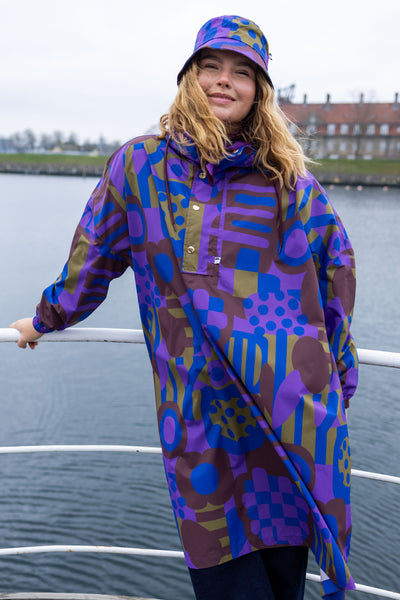 Danedream Drops Poncho Purple Patchland