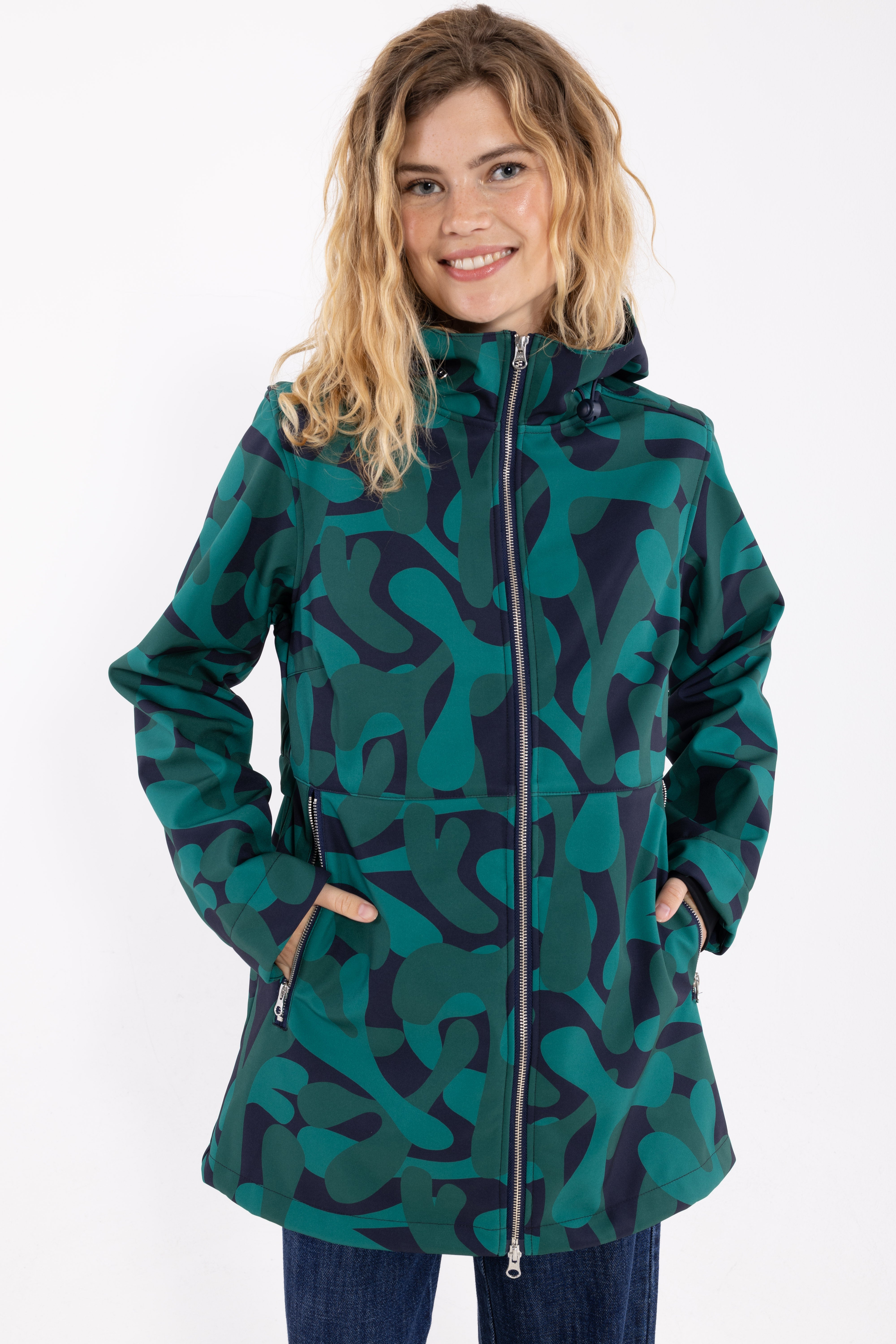Danefae Danelandscape Softshell Jacket Dark Green LAVALAMP