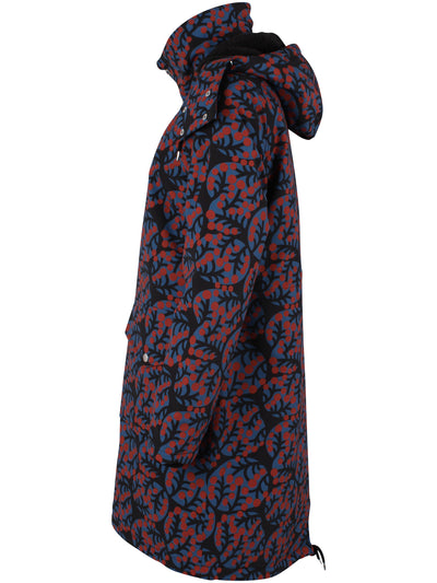 Danefae Regenmantel Damen Daneturell Black Macro Micro